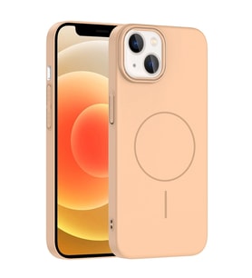 Apple iPhone 13 Kılıf M-safe Şarj Özellikli Zore Ruby Sert Kapak