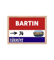 Bartın Tablo - Retro Tablo (Standart)