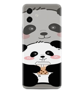 Samsung Galaxy A07 (SM-A075F) Kılıf Boutique Baskılı Resimli Milkshake Panda Pcode -058