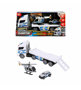 Teamsterz Polis Transporter Taşıyıcı Tır Helikopter S00073501