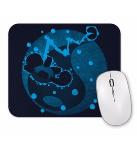 Water Type Mouse Pad
