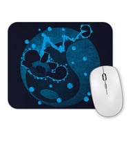 Water Type Mouse Pad