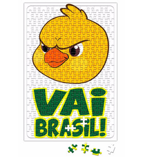 Pistolinha Vai Brasil Puzzle 240 Parça Yapboz
