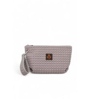 Bilik Deri Scuba Gri Kadın Portföy & Clutch Çanta YELİZ