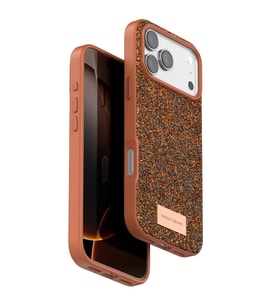 İphone 17 Bright Simli Kapak - Turuncu