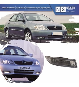 Toyota Corolla Sağ Sis Lamba (Kare Sis) 2002-2004