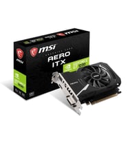 MSI VGA GEFORCE GT 1030 AERO ITX 2GD4 OC GT1030 2GB DDR4 64B DX12 PCIE 3.0 X16 (1XHDMI 1XDVI)