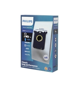 Philips Performer LED Uyumlu Kutulu Toz Torbası ( 4 lü ) XD8152/12