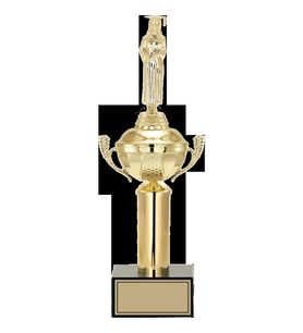 ODAK KUPA - Figürlü Kupalar - Mezuniyet Kadın Figürlü Kupalar FG-048 C - 39 cm