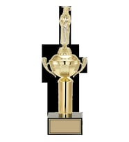 ODAK KUPA - Figürlü Kupalar - Mezuniyet Kadın Figürlü Kupalar FG-048 C - 39 cm