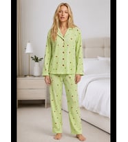 Night Kadın Ev Giyimi Rahat Pijama Takımı 4660