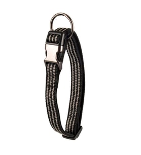 Flamingo Rover Köpek Boyun Tasma Siyah 20-35cm