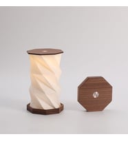 Çeşithane Katlanabilir Kitap Lamba LED USB Şarjlı Dekoratif Gece Lambası 360° Açılır