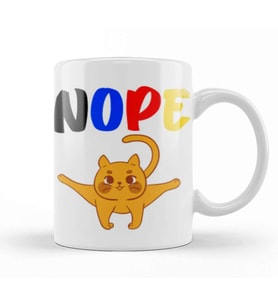 Funny Cat Lover Gifts For   Men Kids Kupa Bardak Porselen