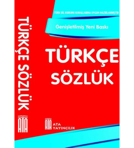 Ata Türkçe Sözlük (Karton Kapak) (Beyaz)