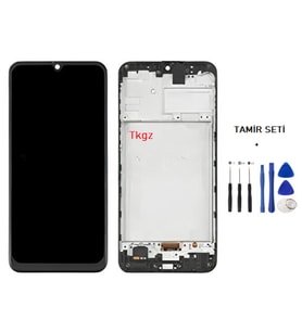 Samsung Galaxy M31 - SM-M315 Uyumlu Lcd Ekran Dokunmatik Servis Lcd ÇITALI + TAMİR SETİ
