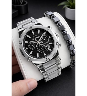 Slazenger 2 Yıl Garantili İç Fonksiyonları Aktif 10 Atm Suya Dayanıklı Erkek Kol Saati FG.SL.2501.02