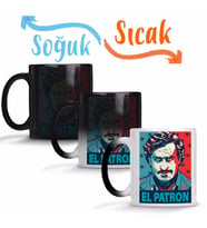 El Patron Sihirli Kupa Bardak Porselen