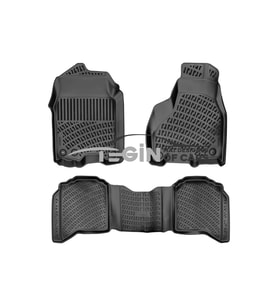 Dodge RAM Quad Cab USA 2015 3D Havuzlu Paspas Siyah