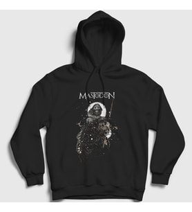 Presmono Unisex Siyah White Walker Mastodon Kapüşonlu Sweatshirt 163818tt