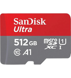 512gb Sandısk Ultra Uhs I Mıcrosd Card 150mb/s SdsQuac-512g-gn6mn