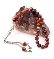 Obsidyen Taşı Tesbih - 8 mm Mahogany Obsidyen