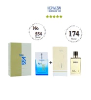 No: 554 + 174 Unisex / Kadın Parfüm Edp 50 ml Floral - Mnms554174 (Standart)