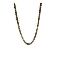 Erkek Çelik Sarı Kral Zincir 60 cm