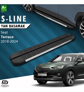 S-Dizayn Seat Tarraco S-Line Krom Yan Basamak 193 Cm 2018-2024 A+ Kalite