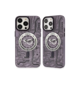 14 Pro Kılıf Apollo Magneticsafe Desenli Kapak - Apollo Mor - 5