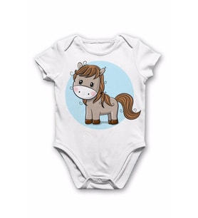Unisex Bebek Body Kısa Kollu