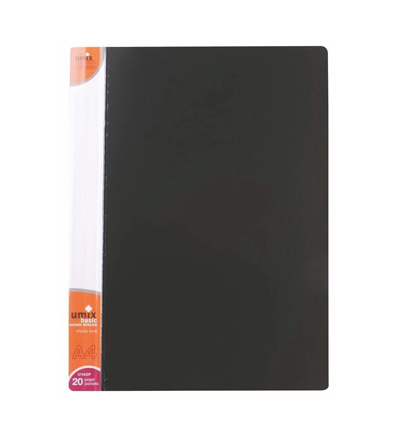 Umix Basic Sunum Dosyası 20'Li Siyah U1142P-Si