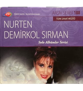 (Plak Değildir CD dir) TRT Arşiv Serisi 188 Nurten Demirkol Sırman CD (Karışık)