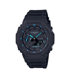 Casio GA-2100-1A2DR Quartz Silikon Siyah 20 ATM 45 mm Erkek Kol Saati