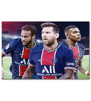 Cakatablo Messi Neymar Mbappe Artık biarada  MDF Tablo