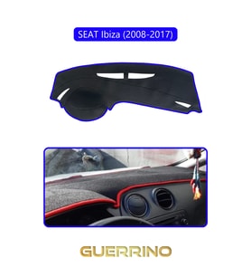SEAT Ibiza (2008-2017)TORPİDO KORUMA HALISI MAVİ KENAR