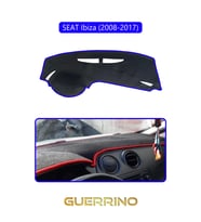SEAT Ibiza (2008-2017)TORPİDO KORUMA HALISI MAVİ KENAR