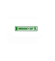 Emergency Exıt Sticker Acil Çıkış Ingilizce Sticker Fosforlu Sticker