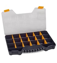 Süper Bag Çanta Balıkçı Av Organizer Bölmeli Vida Kutusu 18 li