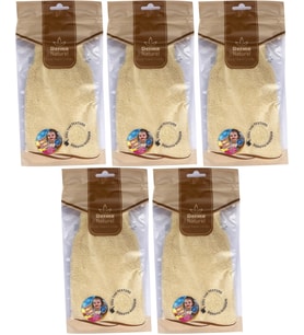 Derma Naturel Bebek Banyo Eldiveni Hassas Ciltlere Özel (15*24CM) MS-01 (5 Li Set)