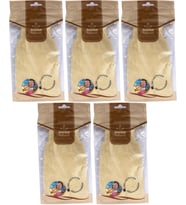 Derma Naturel Bebek Banyo Eldiveni Hassas Ciltlere Özel (15*24CM) MS-01 (5 Li Set)