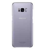 Galaxy S8+ ile Uyumlu Şeffaf Koruyucu Kılıf Mor EF-QG955CVEGWW