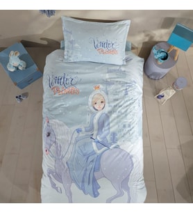 Mulvxurg  Urg02  Tek Kişilik Genç Nevresim Takımı Winter Princess (Mulvix)