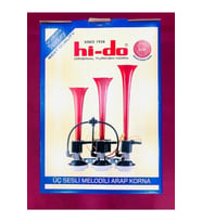 HİDO MARCO TİPİ ARAP KORNA 3 BORULU MELODİLİ 12 24 VOLT
