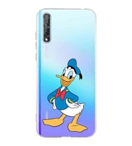 Huawei P Smart s  Kamera korumalı Kapak Donald Duck Tasarımlı  Şeffaf Kılıf