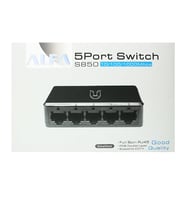 Alfa S850 5 Port 10/100/1000 Mbps Gigabit Masaüstü Ethernet Switch Ağ Çoklayıcı