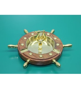 Northcity Pirinç Çapalı Küllük 8260 – Şık ve Dayanıklı Pirinç Küllük (14 Cm)