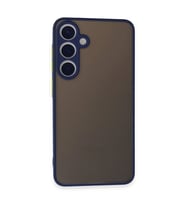 Samsung Galaxy S24 Kılıf Montreal Silikon Kapak - Lacivert