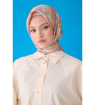 Belli %100 Twill İpek Eşarp 4107D 03