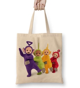 The Teletubbies 07 Bez Çanta Uzun Saplı